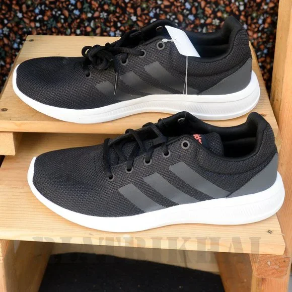 Adidas Men's Lite Racer CLN 2.0 Running Sneaker Shoes Black - Picture 2 of 6